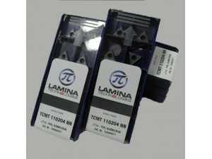 Quick Details
Place of Origin: Switzerland/SWISS
Brand Name: LAMINA
Model Number: various
Material: Tungsten Carbide
Usage: internal external turning inserts
Hardness: 55-75HRC
Coating: PVD/CVD/AITIN
grade: LT10/LT30
color: yellow/black/